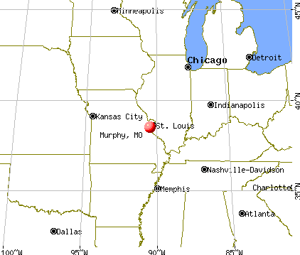 Murphy, Missouri map