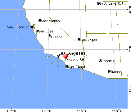 Muscoy, California map