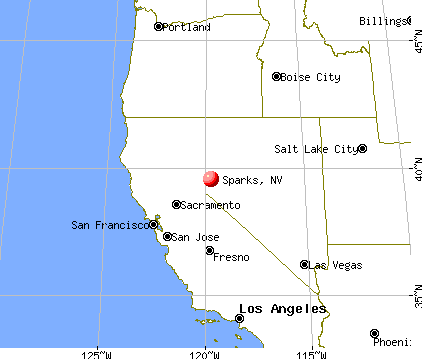 Map Of Sparks Nevada Sparks, Nevada (NV 89434, 89442) profile: population, maps, real 