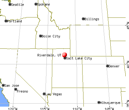 Riverdale, Utah map