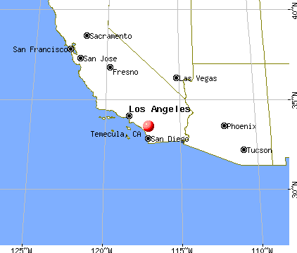 Temecula, California map