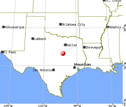 Lacy-Lakeview, Texas map