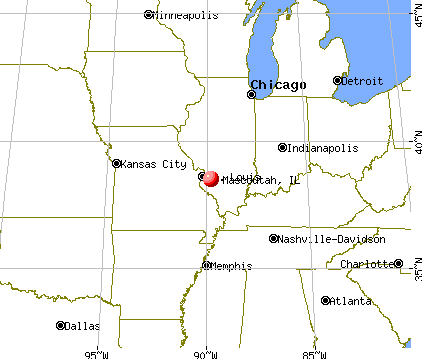 Mascoutah, Illinois map
