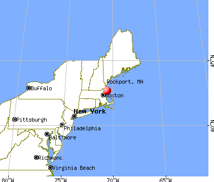 Rockport, Massachusetts map
