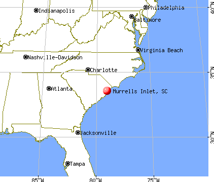 Murrells Inlet, South Carolina map