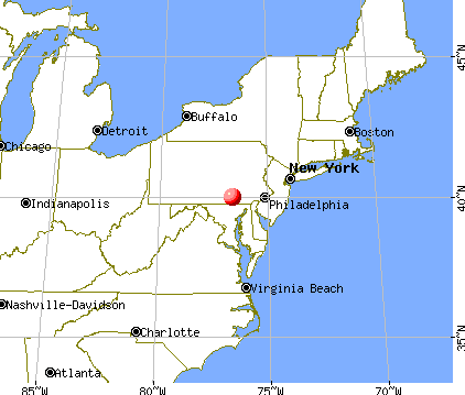 Stonybrook-Wilshire, Pennsylvania map