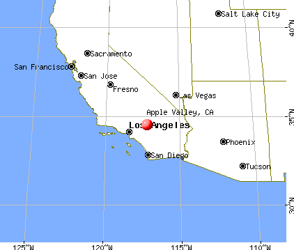 Apple Valley, California map
