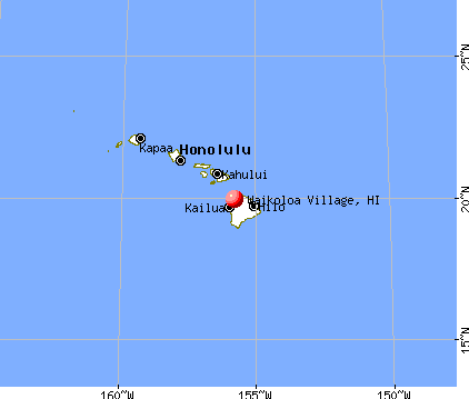 Waikoloa Village, Hawaii map