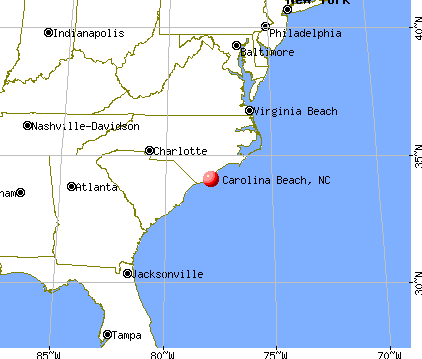 Carolina Beach Nc Map - Lucia Rivalee