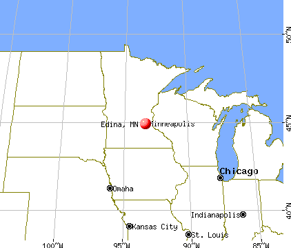 Edina, Minnesota map