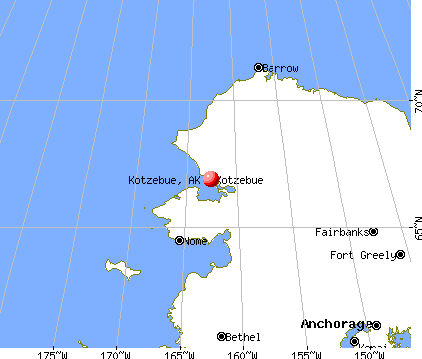 Kotzebue, Alaska map