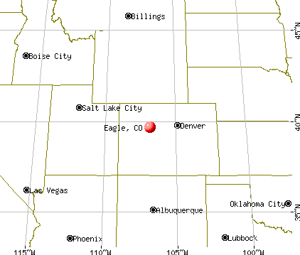 Eagle, Colorado map