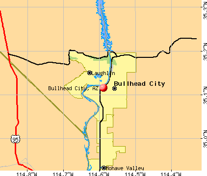 where is bullhead city arizona map Bullhead City Arizona Az Profile Population Maps Real Estate where is bullhead city arizona map