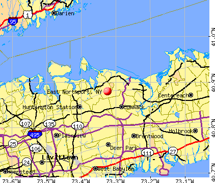 East Northport, NY map