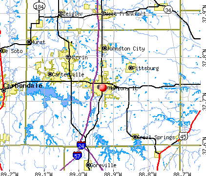 Marion, IL map