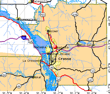 Onalaska, WI map