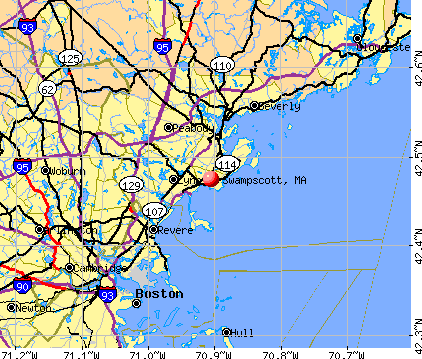 Swampscott, MA map