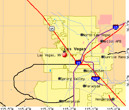 Las Vegas, History, Layout, Population, Map, Economy, & Facts