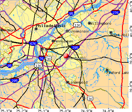Barclay-Kingston, NJ map