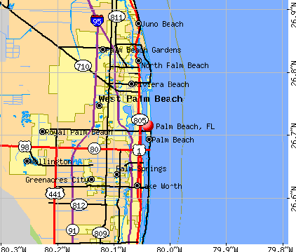 Exploring the Palm Beach Cities Map: A Complete Guide for Travelers