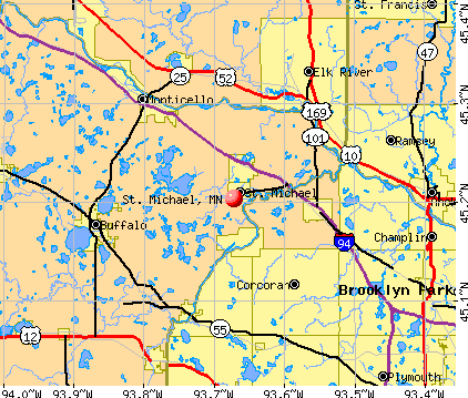 St. Michael, MN map