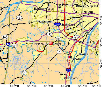 Murphy, MO map