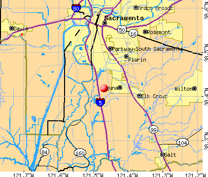 Laguna West-Lakeside, CA map
