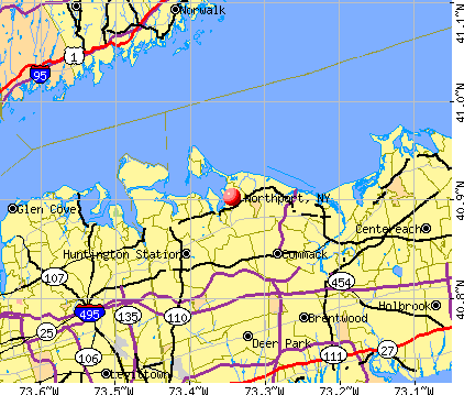 Northport, NY map
