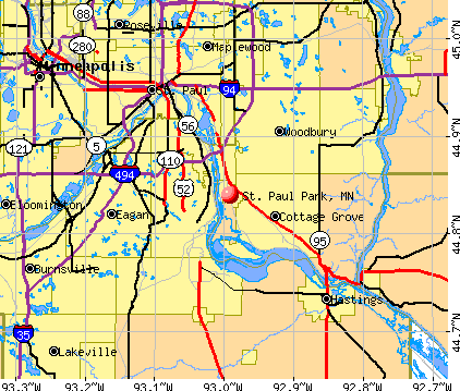 St. Paul Park, MN map