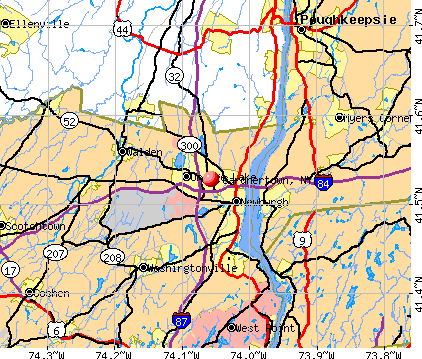 Gardnertown, NY map