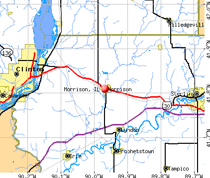 Morrison, IL map
