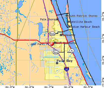 June Park, FL map