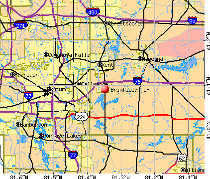 Brimfield, Ohio (OH 44240) profile: population, maps, real estate