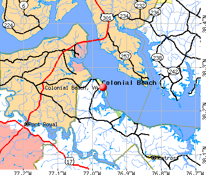 Colonial Beach Virginia Map Colonial Beach, Virginia (Va 22443) Profile: Population, Maps, Real Estate,  Averages, Homes, Statistics, Relocation, Travel, Jobs, Hospitals, Schools,  Crime, Moving, Houses, News, Sex Offenders