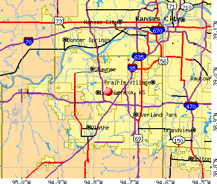 Lenexa, KS map
