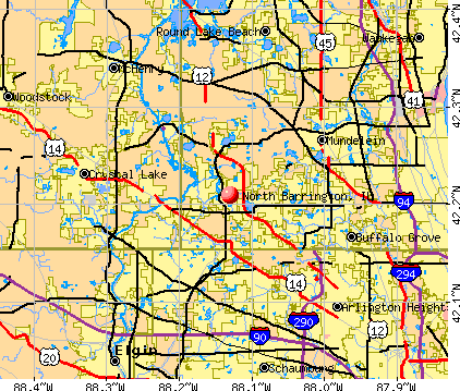 North Barrington, IL map