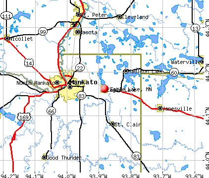 Eagle Lake, MN map