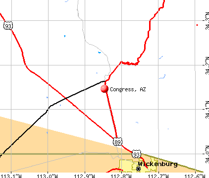 Congress, AZ map