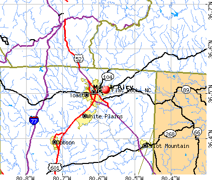 Flat Rock, NC map