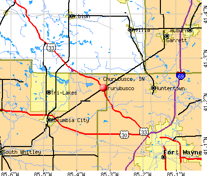Churubusco, Indiana (IN 46723) profile population, maps, real estate