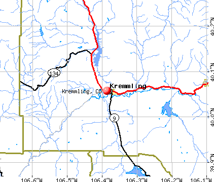 Kremmling, CO map