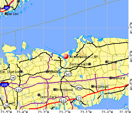 Nissequogue, NY map