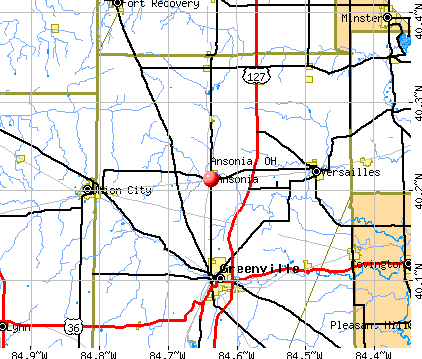 Ansonia, Ohio (OH 45303) profile: population, maps, real estate ...