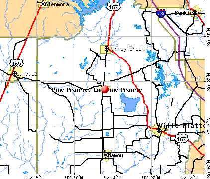 Pine Prairie, Louisiana (LA 70576) profile population, maps, real