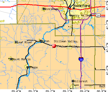 Stillman Valley, IL map