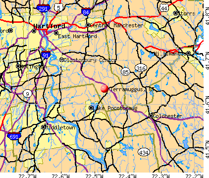 Terramuggus, CT map