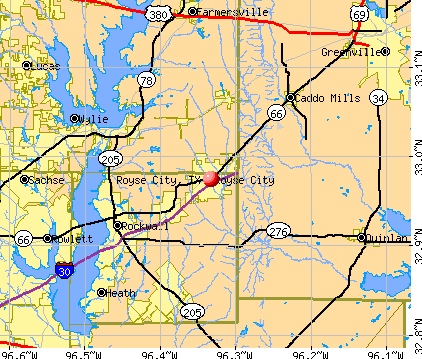 Royse City, TX map