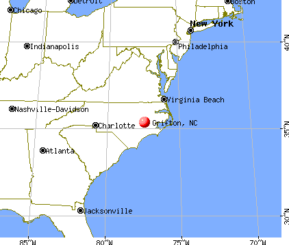 Grifton, North Carolina map