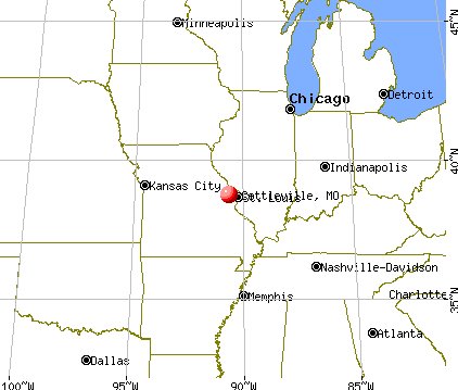 Cottleville, Missouri map