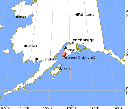 Diamond Ridge, Alaska map